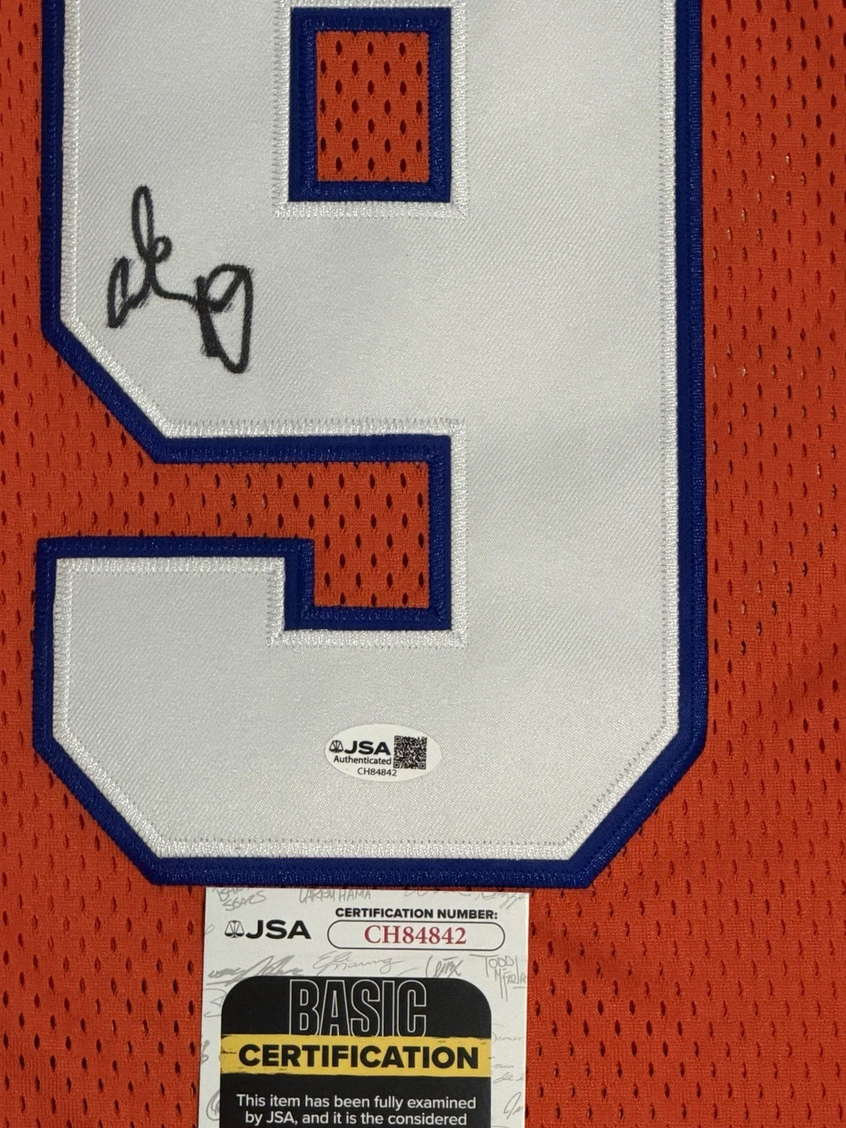 ADAM SANDLER BOBBY BOUCHER SIGNED AUTHENTIC JERSEY WITH JSA/COA *PROOF*, image 3