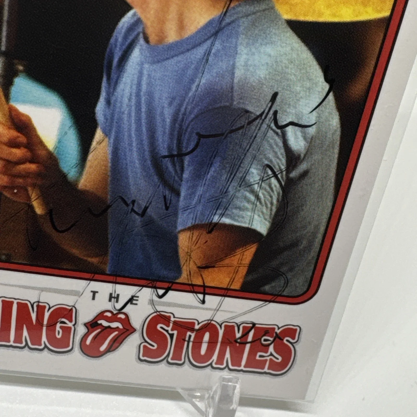 Charlie Watts 2006 RST #38 Rolling Stones Drummer SIGNED, image 2