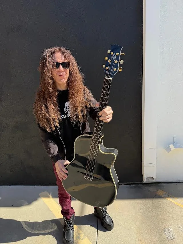 MEGADETH MARTY FRIEDMAN Owned Played Signed Alvarez Yairi DY-88 Acoustic Guitar, image 3