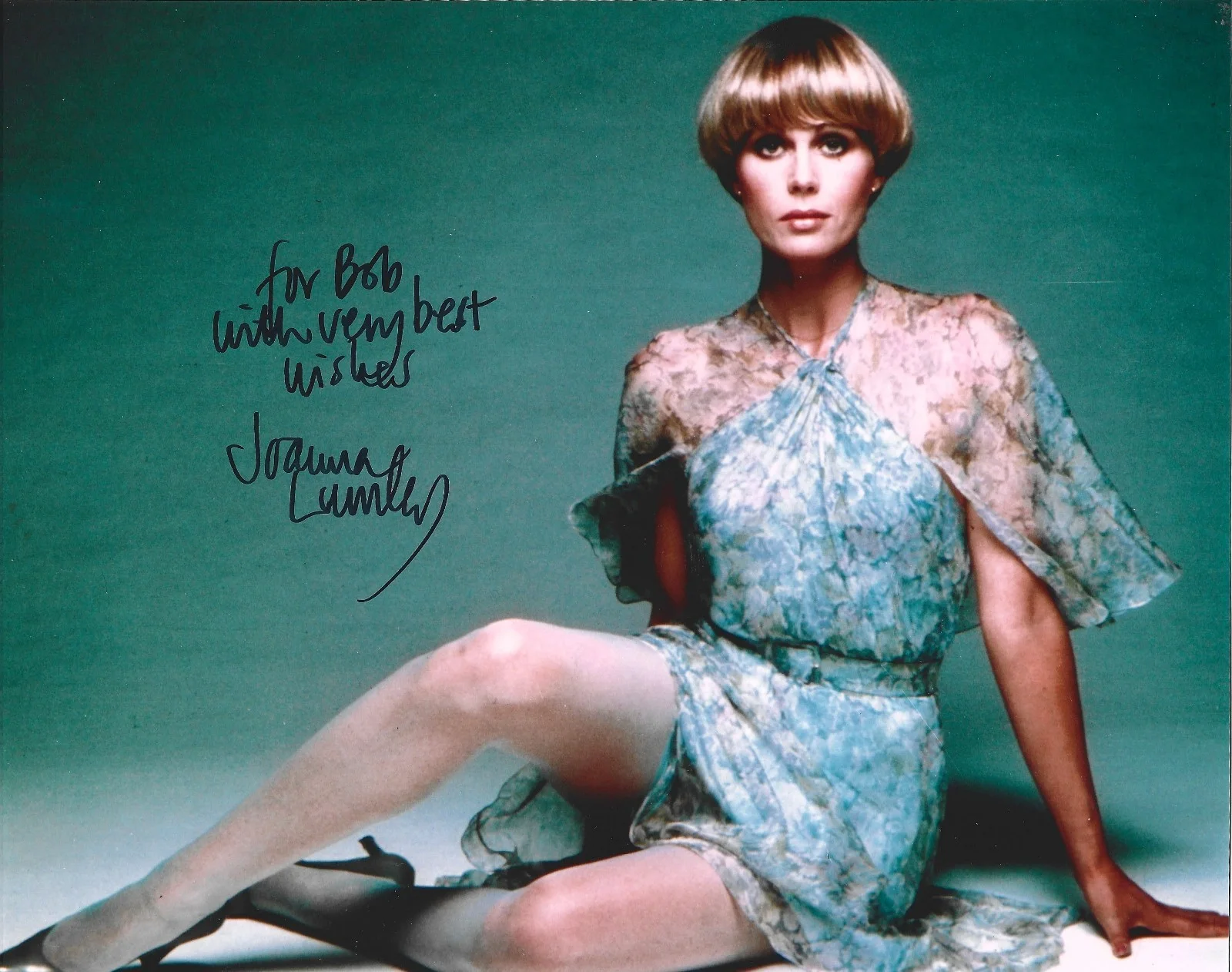 Joanna Lumley — Joanna Lumley 8x10 Signed 'Prince Valiant' Photo