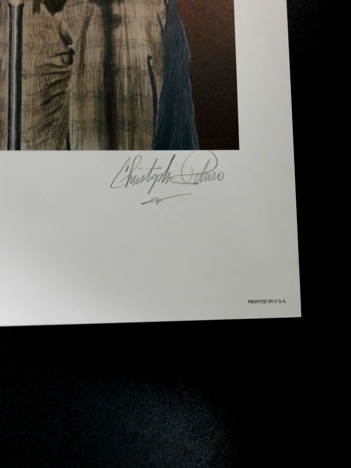Christopher Paluso Signed 1993 Charlie Parker Limited Edition 16x20 Lithograph, изображение 2