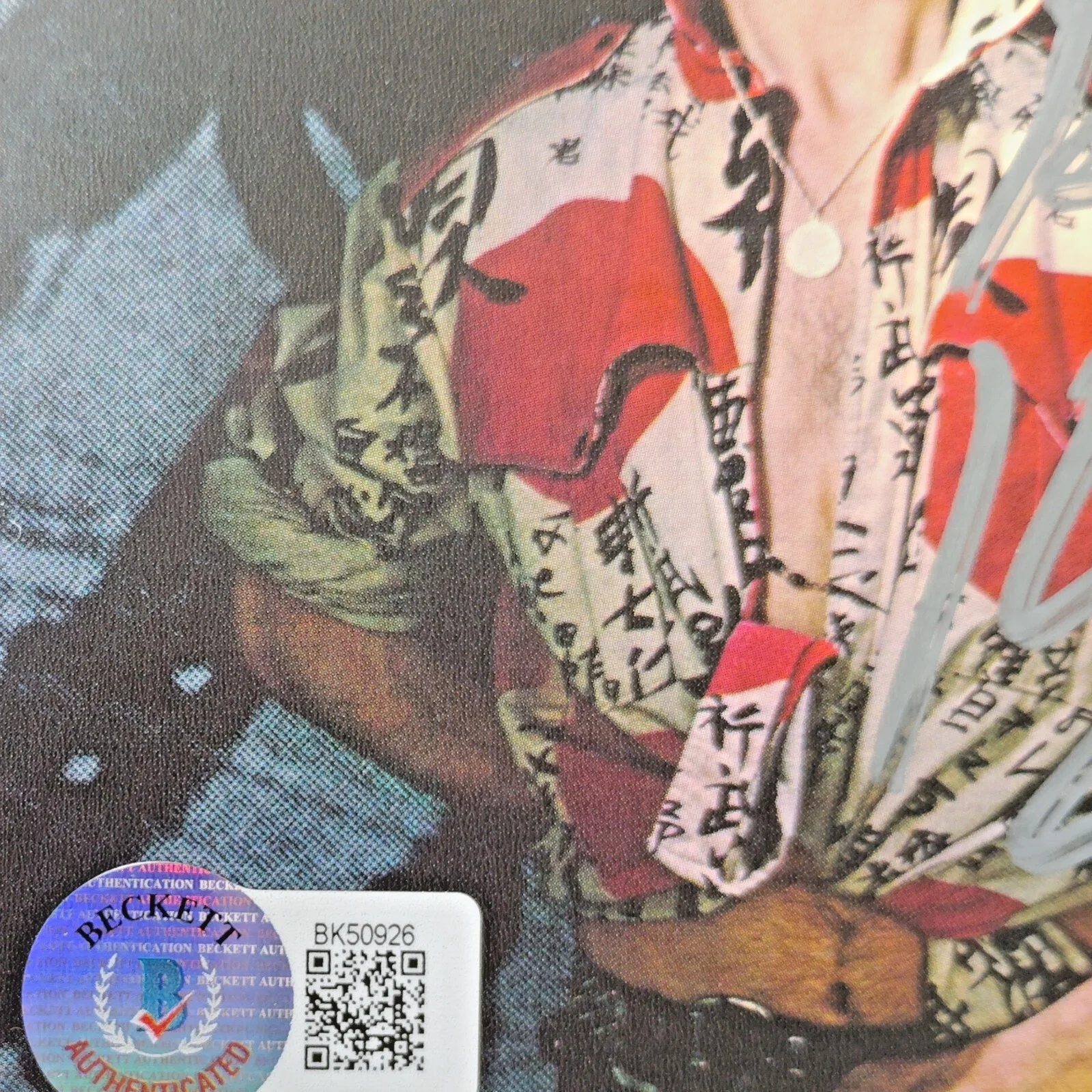 Billy Idol — Billy Idol Signed Live From the Roxy CD Cover Framed Beckett BAS Punk Rock Auto, изображение 3