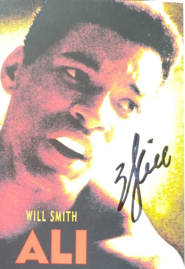 Will Smith — Will Smith Signed Ali DVD Cover Framed Beckett BAS COA Fresh Prince Movie Auto, изображение 4