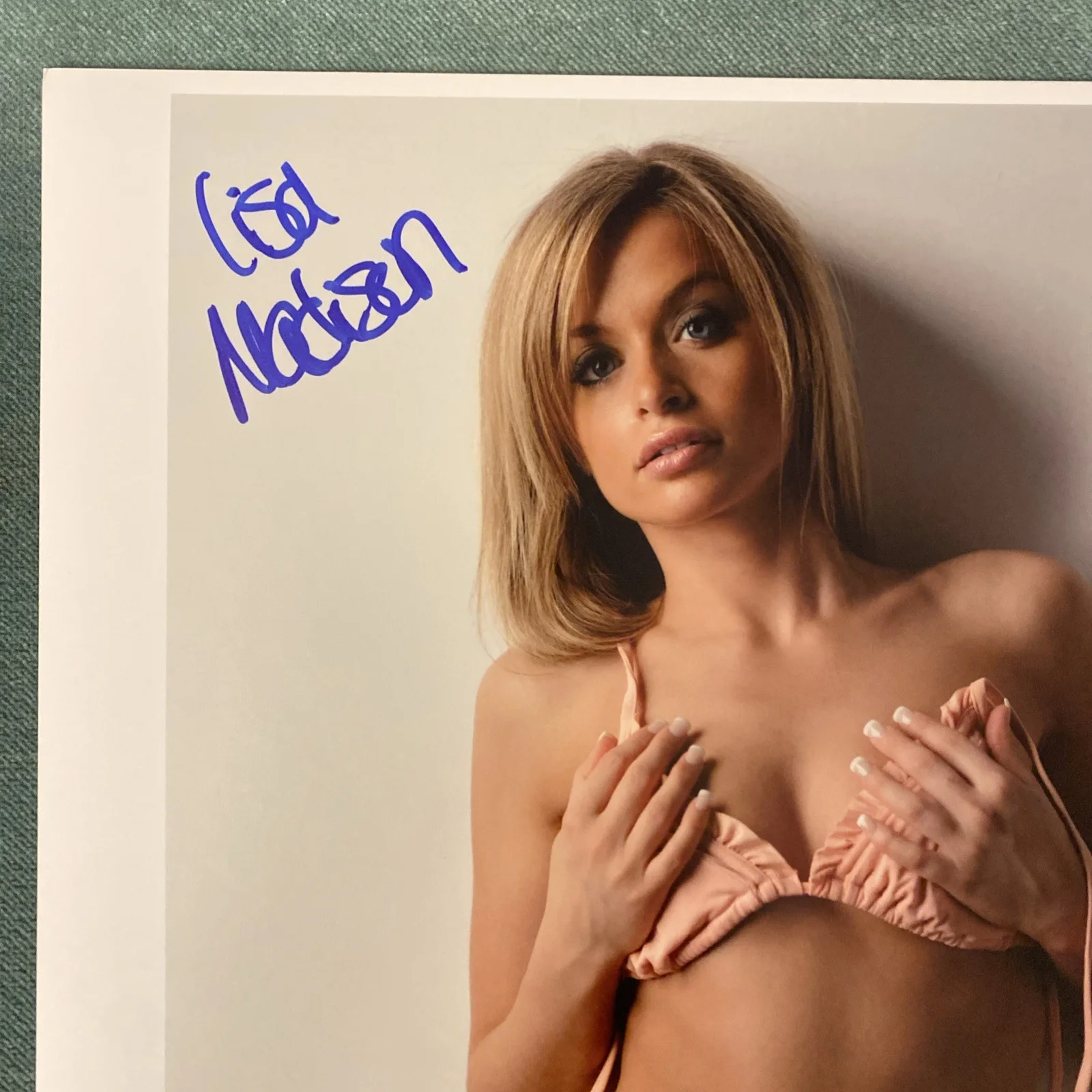 LISA MADISON signed Autograph 8x10 Photo Bikini Sext Hot Adult Model, изображение 2