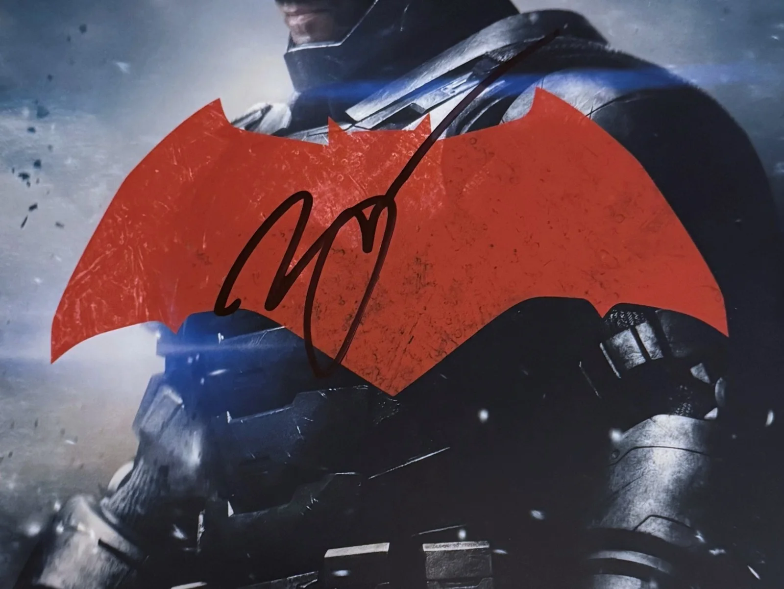Ben Affleck — BEN AFFLECK SIGNED BATMAN Photo 11x14 Real Autograph Superman V Batman, изображение 2