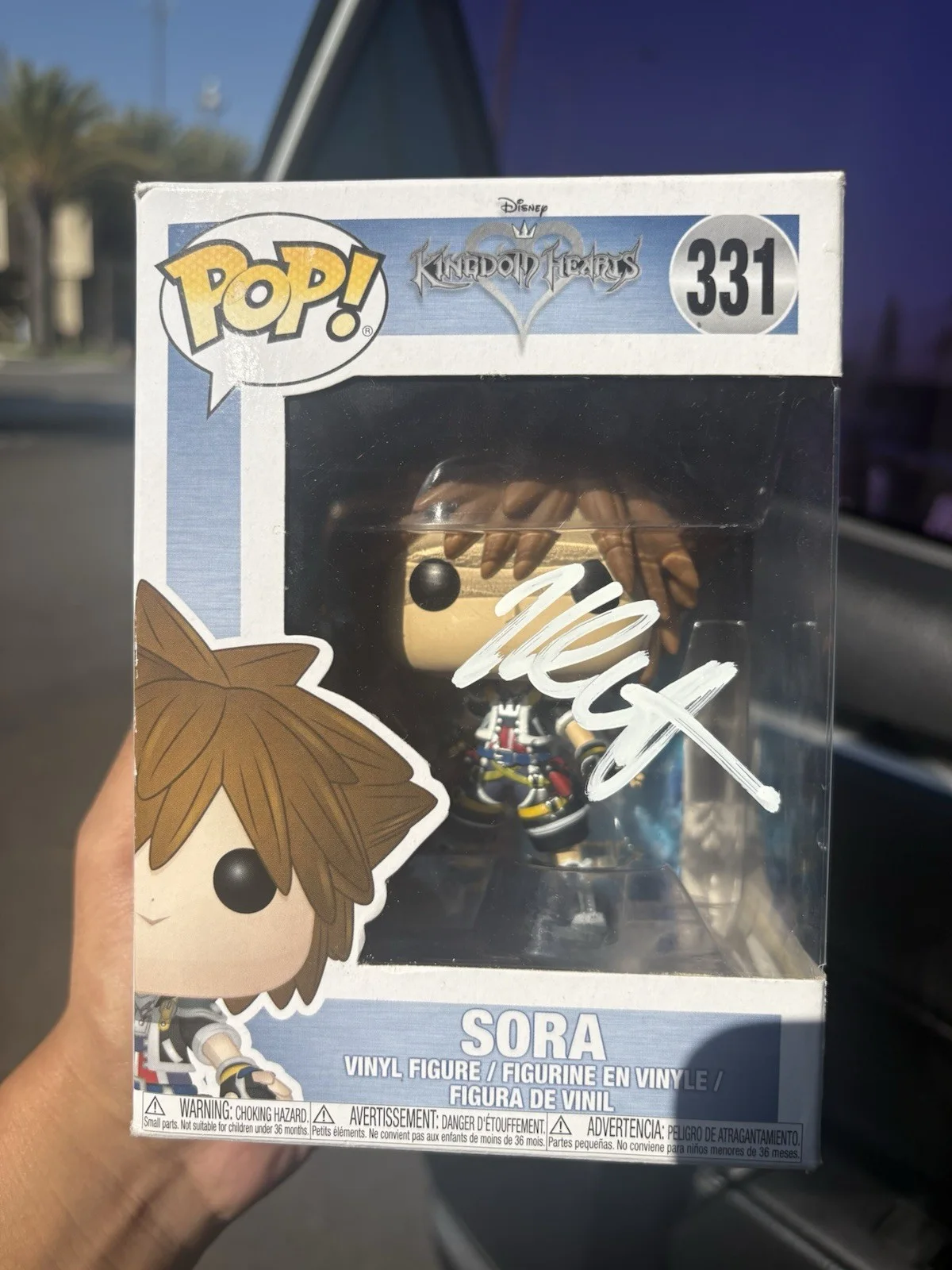 Haley Joel Osment — Haley Joel Osment Signed Sora Funko Pop 331 Kingdom Hearts Full Autograph Rare