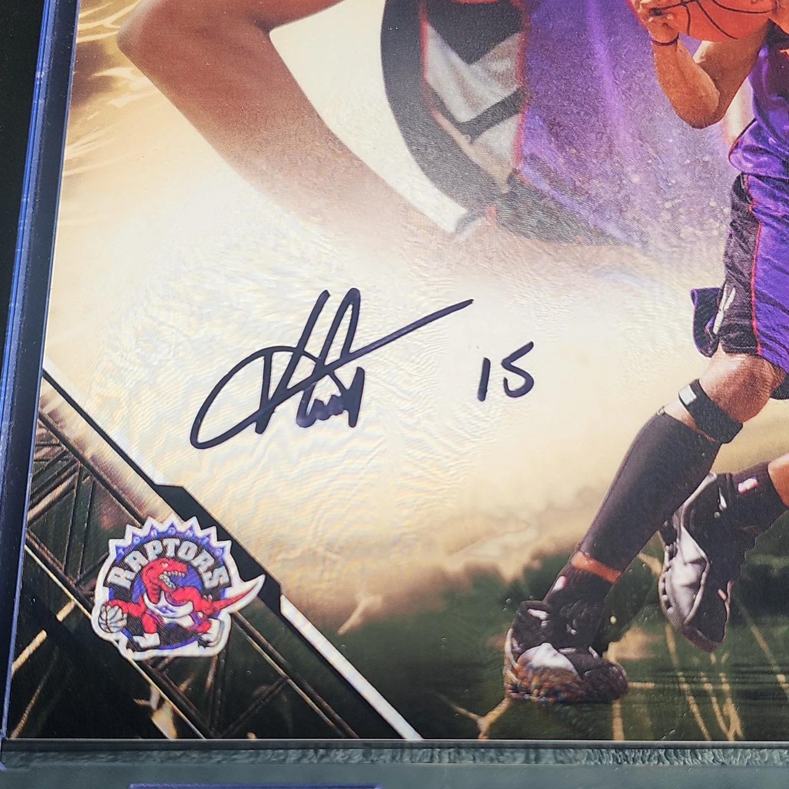 Vince Carter — Vince Carter Signed Toronto Raptors Photo, Fanatics FanSecure, 08/50, image 4