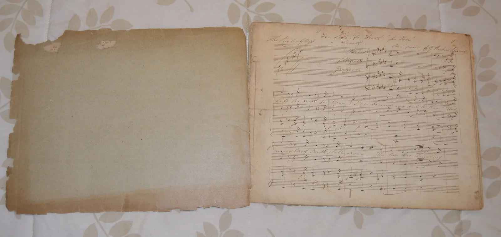 SIGNED AUTOGRAPH 1829 MUSIC COMPOSER GEORGE RODWELL SCORE royal academy music, изображение 2