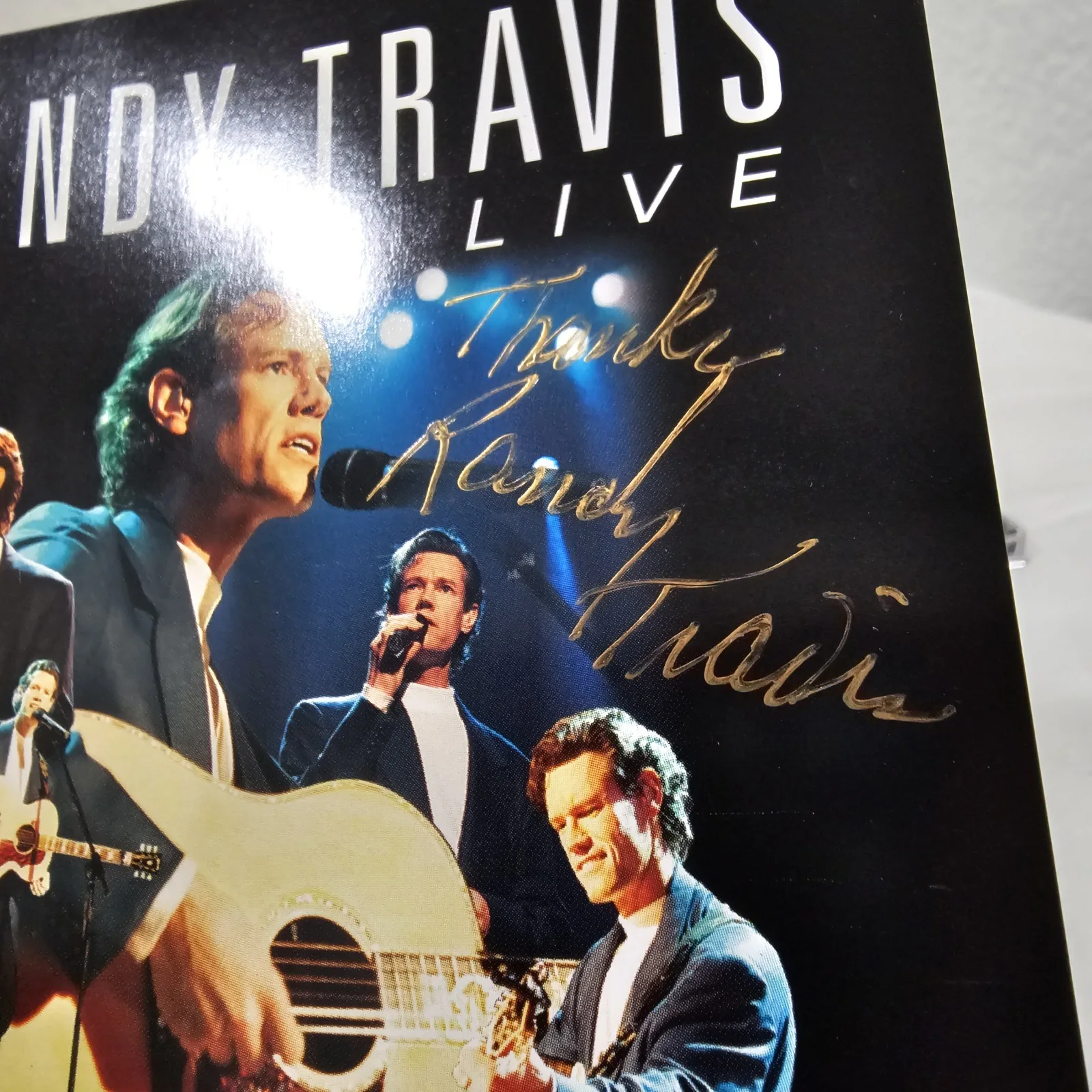RANDY TRAVIS SIGNED AUTOGRAPHED CD "It Was Just A Matter Of Time", image 5
