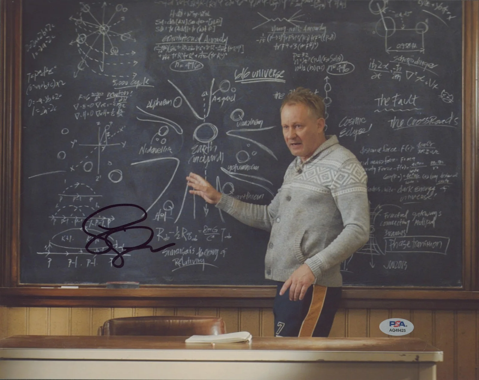 Stellan Skarsgard — Stellan Skarsgard Thor Authentic Signed 11x14 Horizontal Photo PSA/DNA #AQ49425