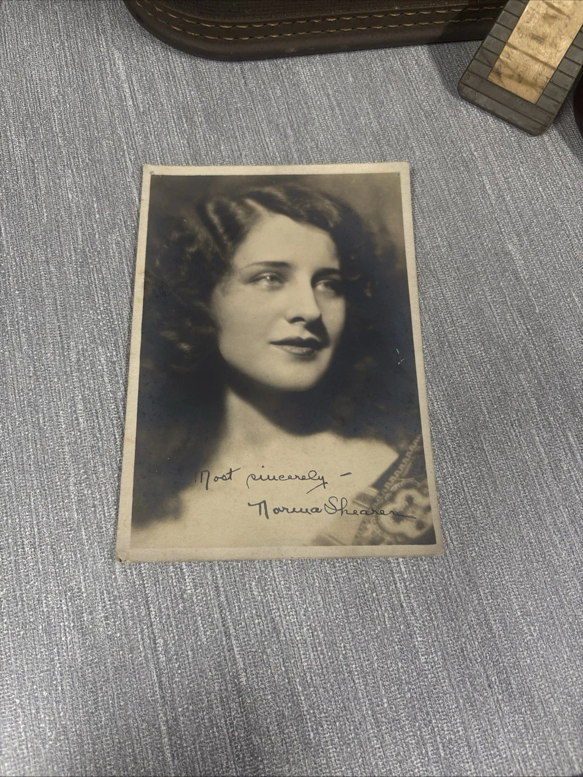 Norma Shearer — Norma Shearer Signed Original Movie Photograph Autographed Photo