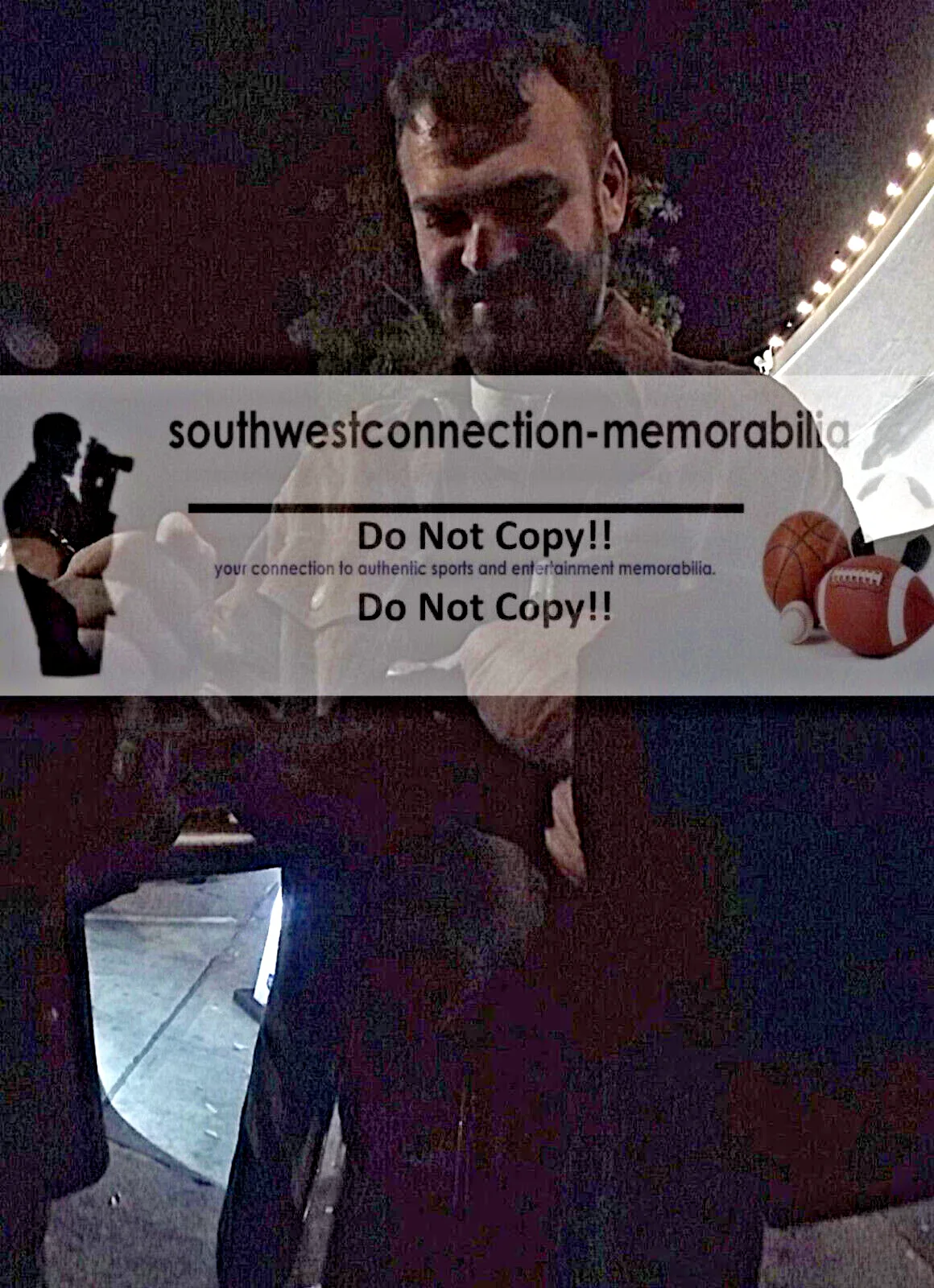 The Chainsmokers Alex Pall Signed Microphone BAS Auth Autograph COA Proof Mic, image 2