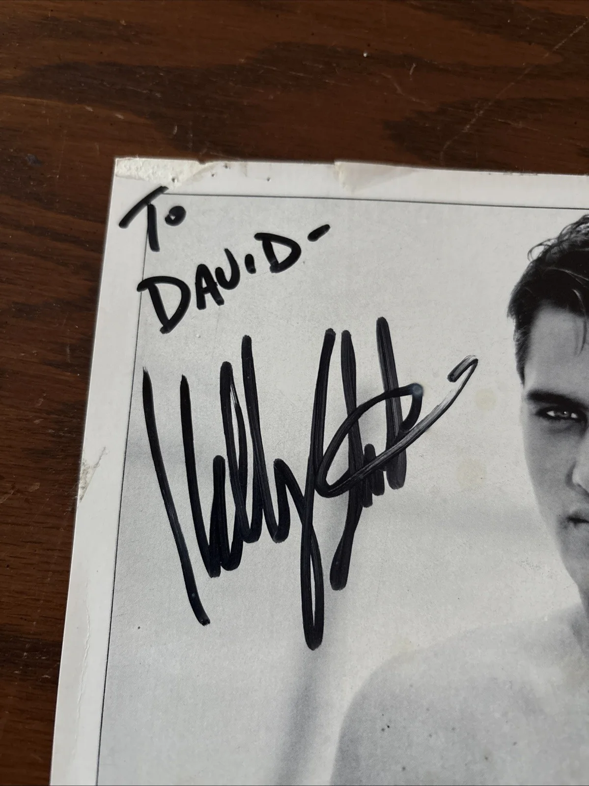 Kelly Slater Autograph Baywatch Jimmy Slade Surfing WSL, изображение 2