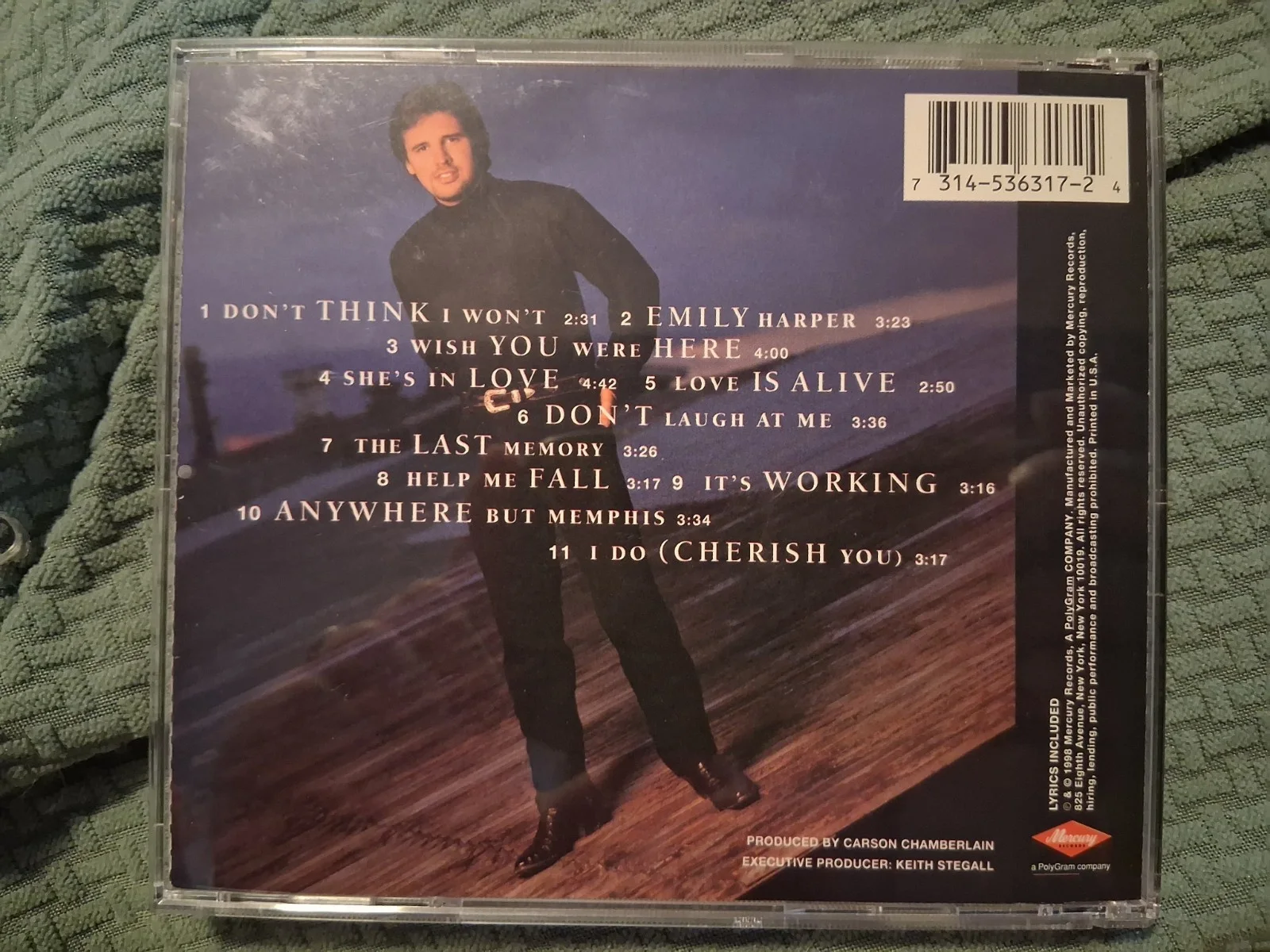 Mark Wills Signed CD! "Wish You Were Here" 1998, image 5