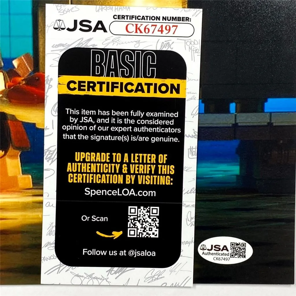 Will Arnett signed Lego Batman Movie 11x14 Photo Poster autograph (A) ~ JSA, изображение 4