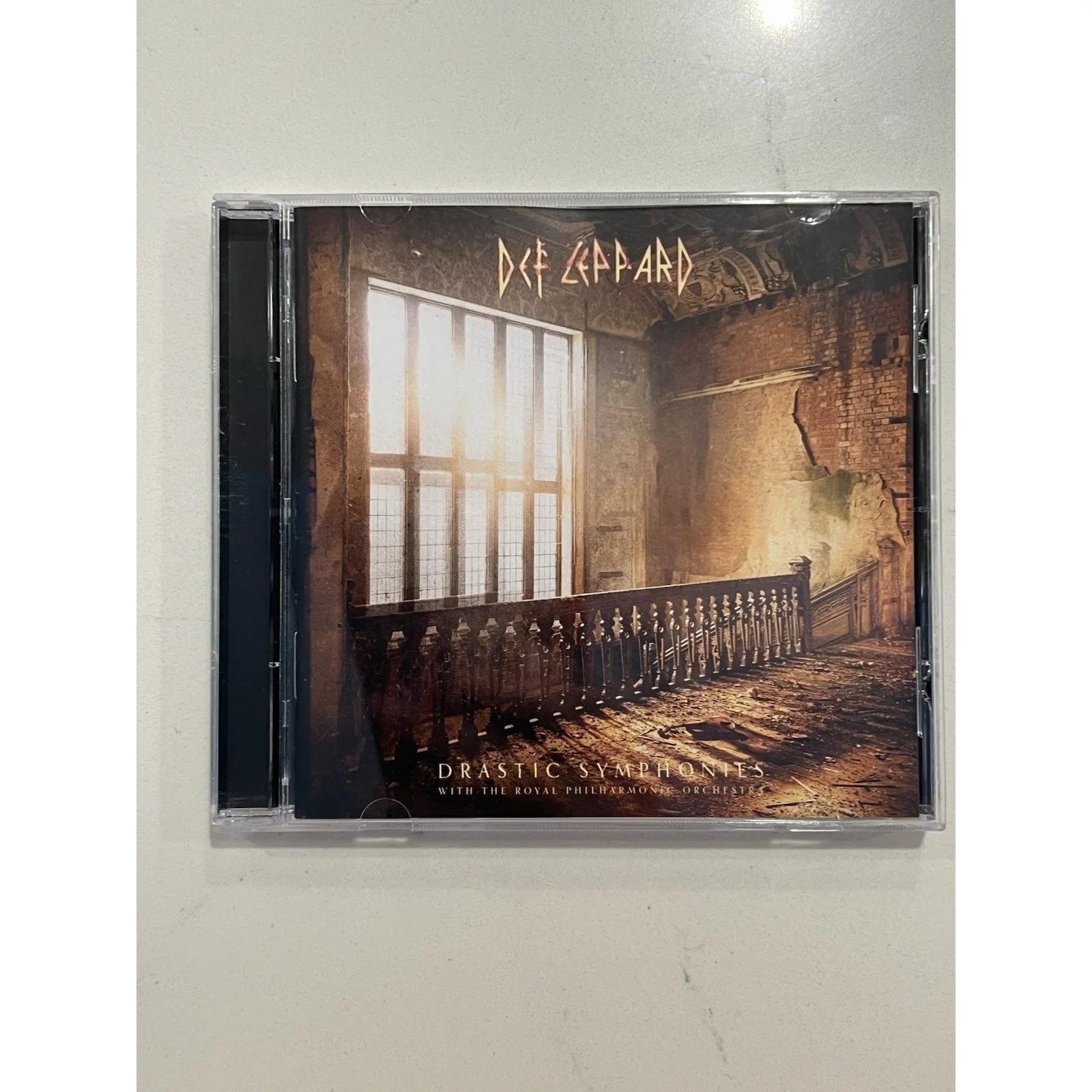 Def Leppard SIGNED Drastic Symphonies CD Autographed ACOA Authenticated #2, image 2