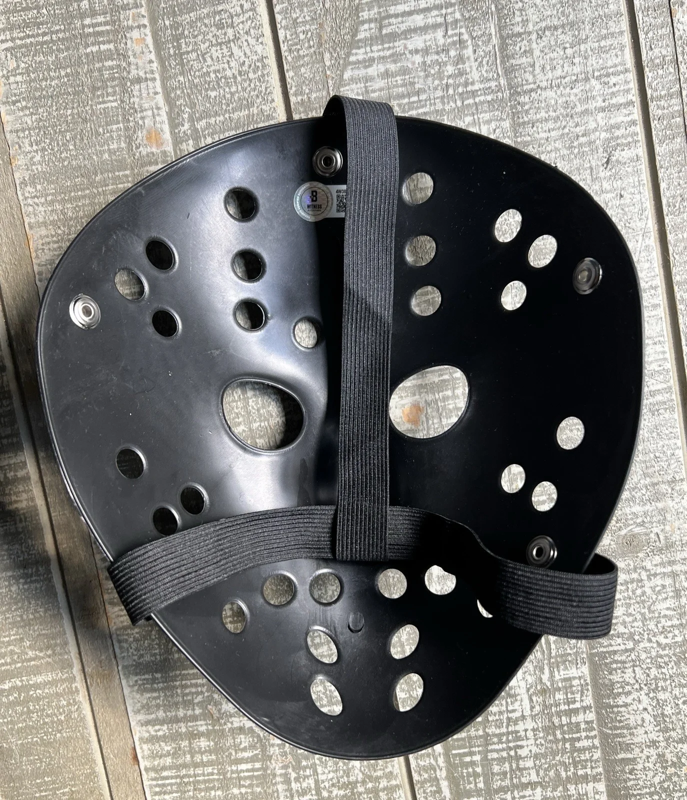 Ari Lehman — Ari Lehman Signed & Inscribed Jason Voorhees Mask “I Love Weed” Jason 1 Beckett, изображение 5