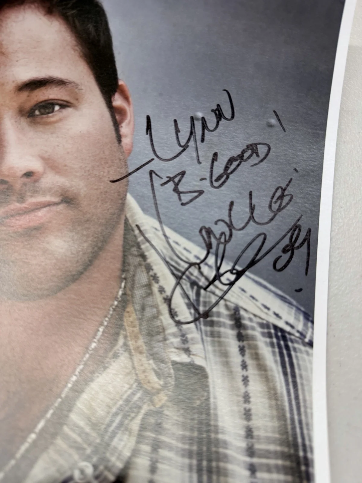 Uncle Kracker Signed Autographed 8x10 Press Photograph Custard Signed, image 2