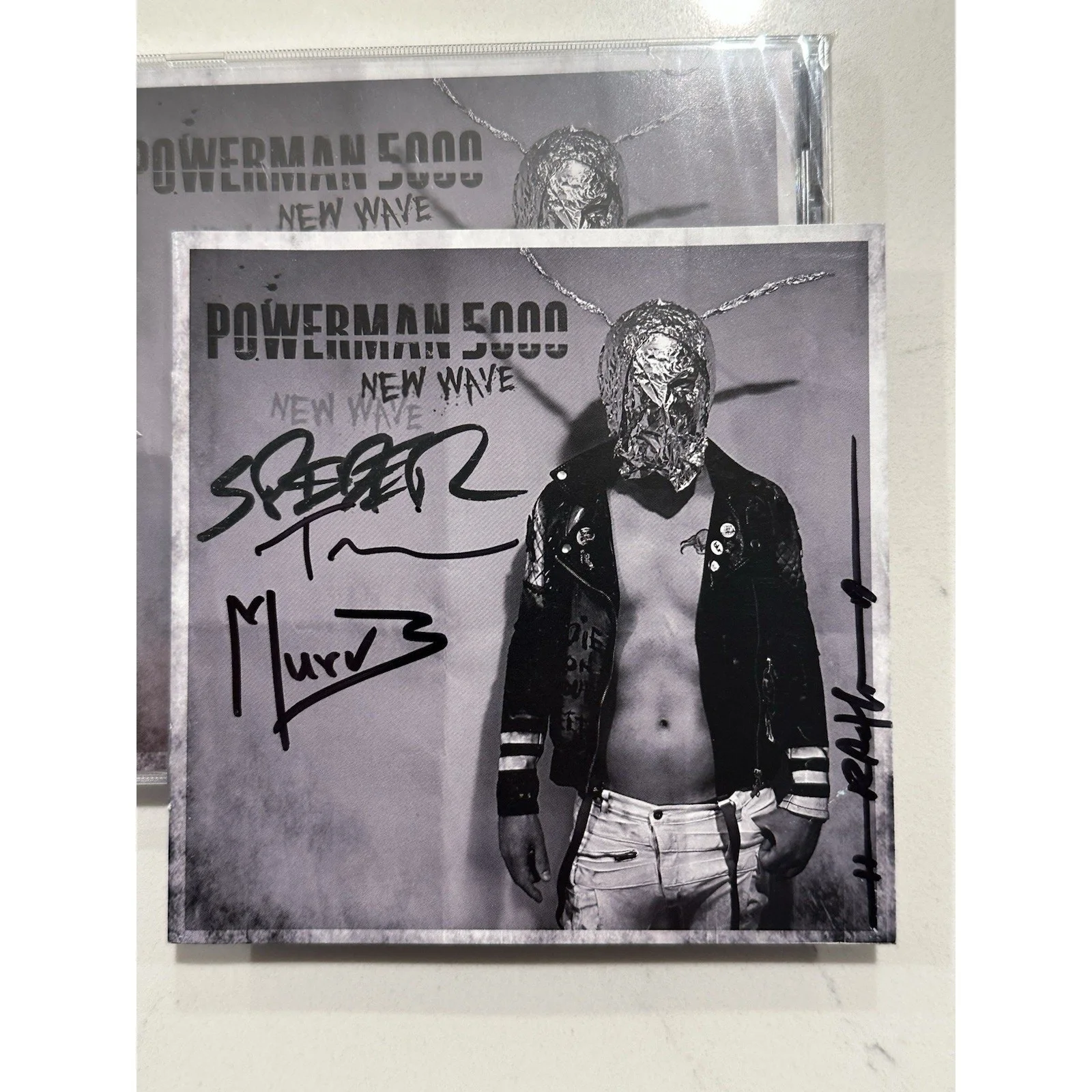 Powerman 5000 SIGNED New Wave CD With Autographed Booklet! Exclusive! #3, image 2