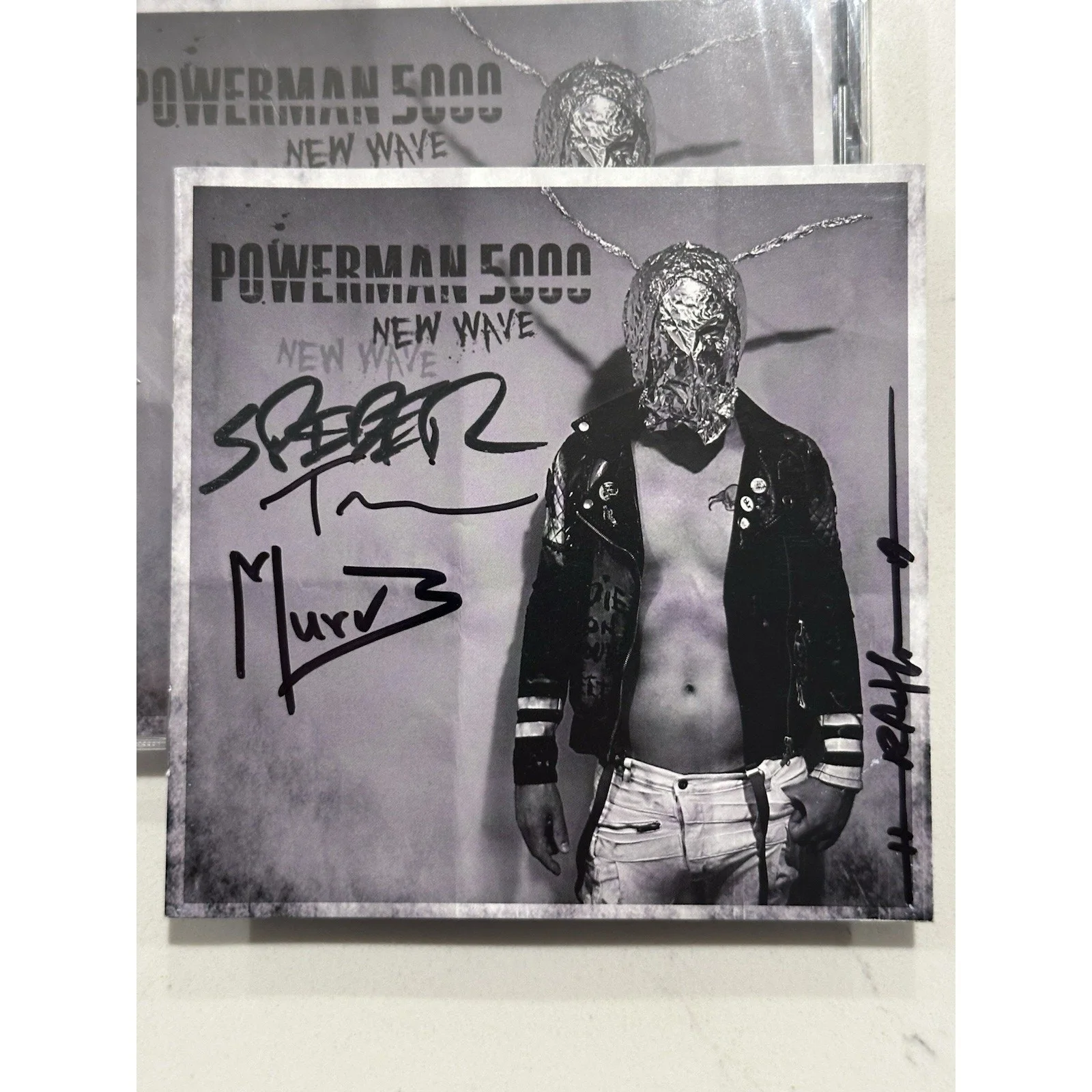 Powerman 5000 SIGNED New Wave CD With Autographed Booklet! Exclusive! #3, image 5