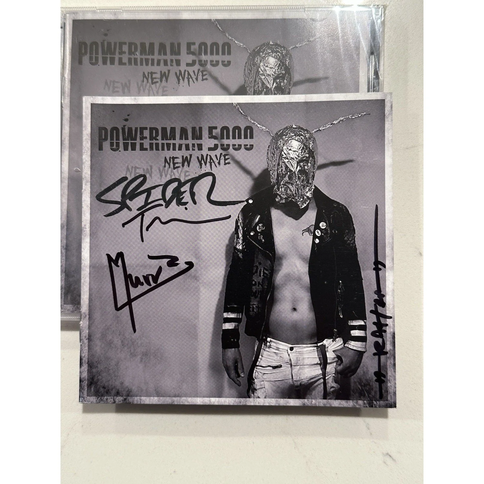 Powerman 5000 SIGNED New Wave CD With Autographed Booklet! Exclusive! #2, image 5