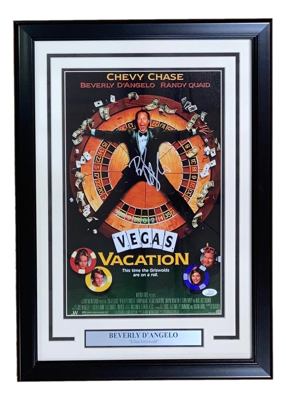 Beverly D'Angelo — Beverly D'Angelo Signed Framed 11x17 Lampoon's Vegas Vacation Photo JSA