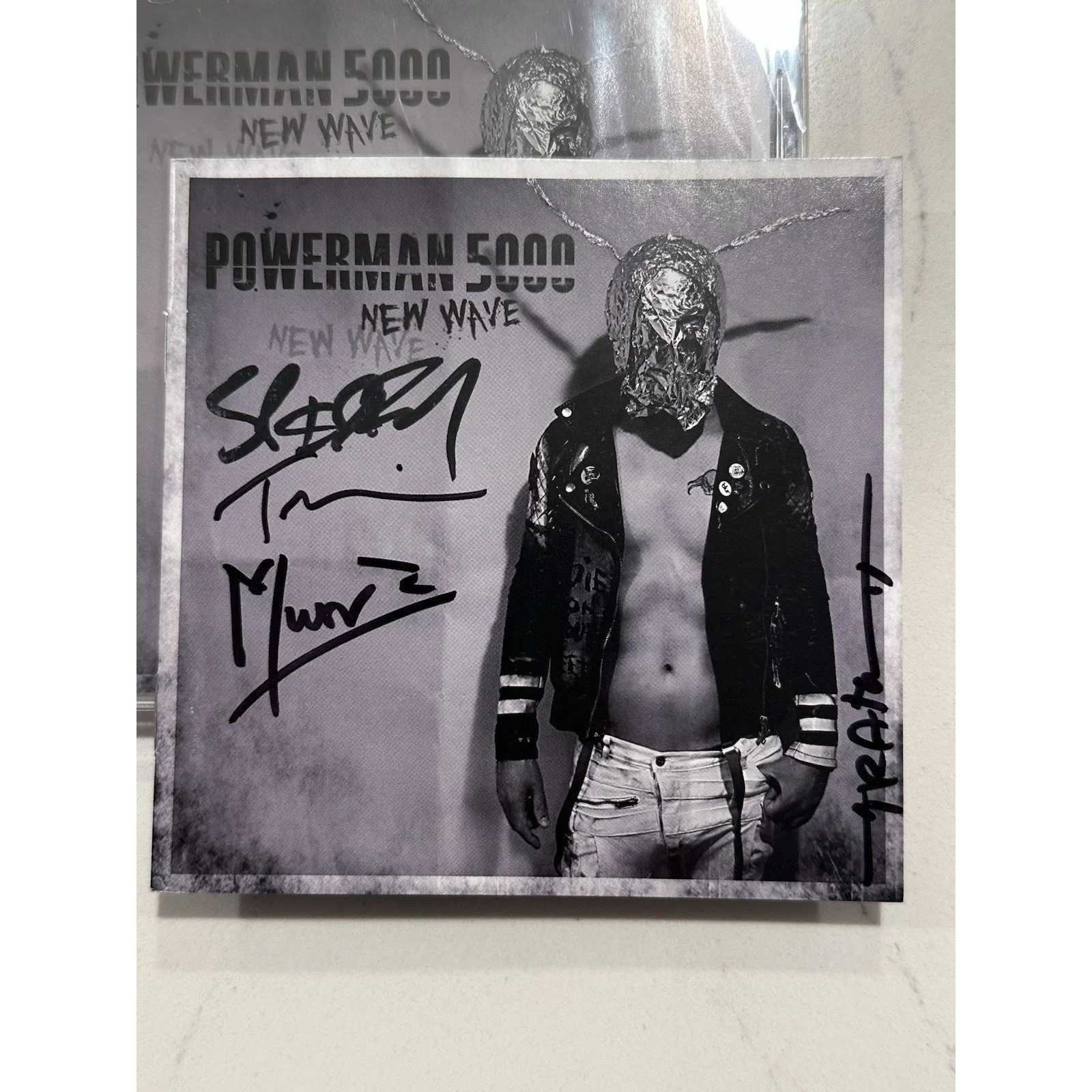Powerman 5000 SIGNED New Wave CD With Autographed Booklet! Exclusive! #5, image 2