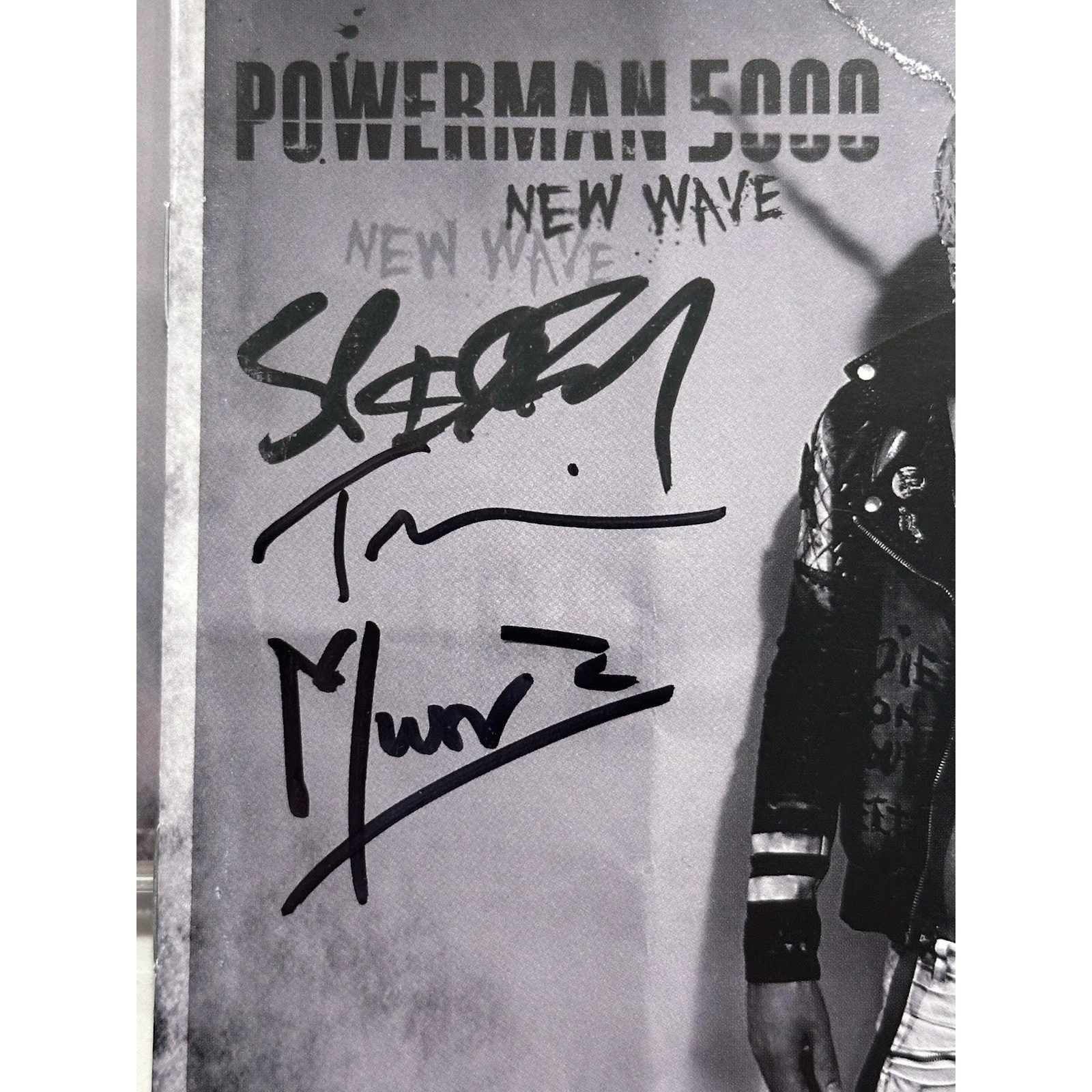 Powerman 5000 SIGNED New Wave CD With Autographed Booklet! Exclusive! #5, image 3
