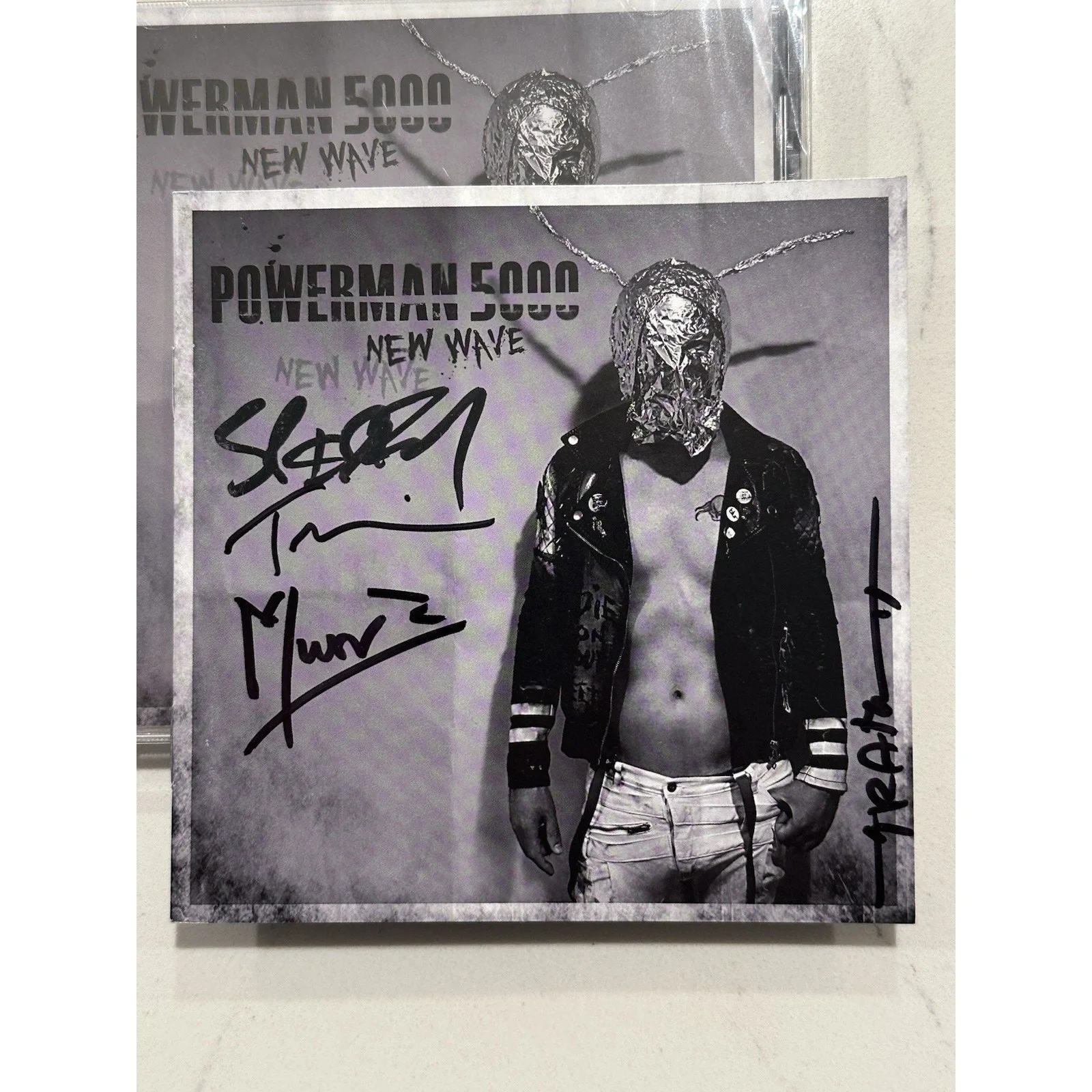 Powerman 5000 SIGNED New Wave CD With Autographed Booklet! Exclusive! #5, image 5