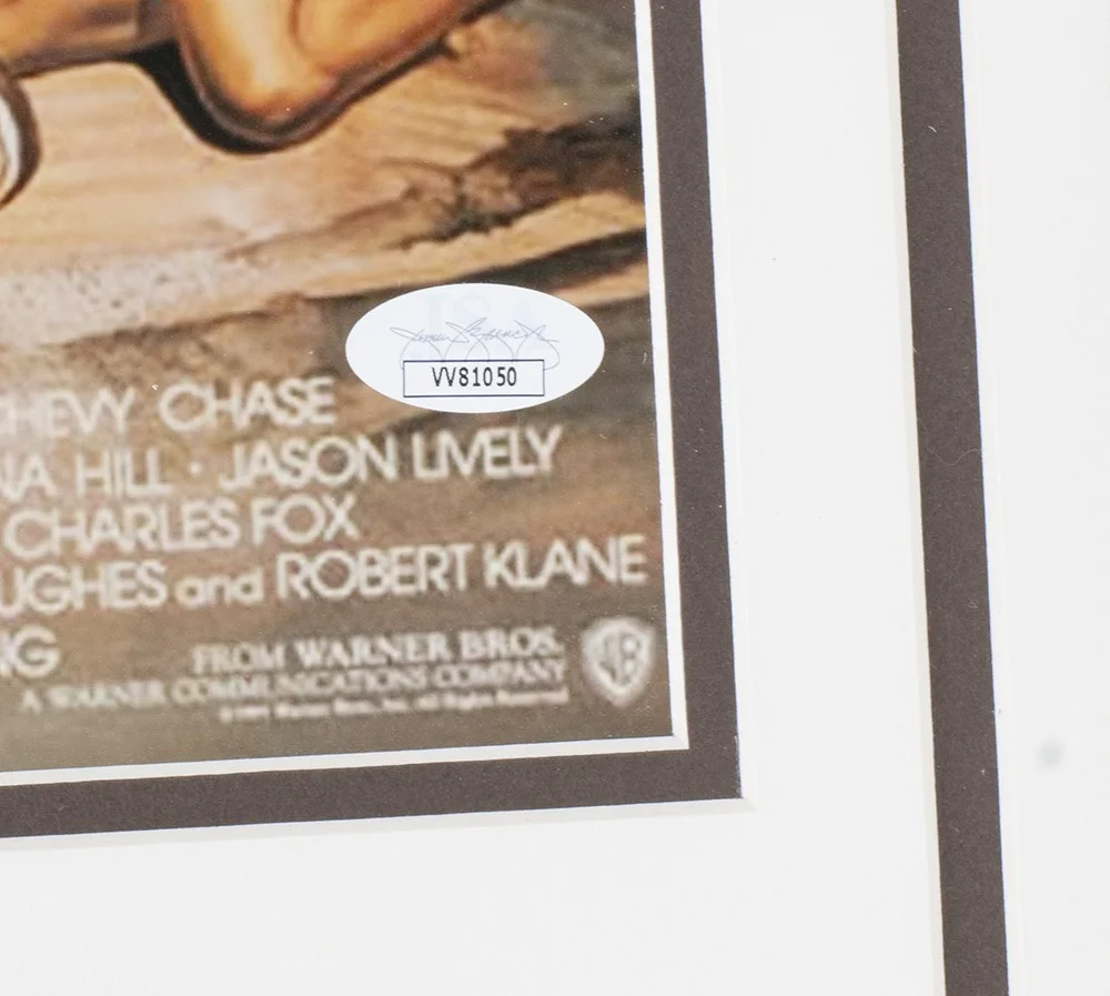 Chevy Chase — Chevy Chase Signed Framed 11x17 National Lampoons European Vacation Photo JSA, изображение 3