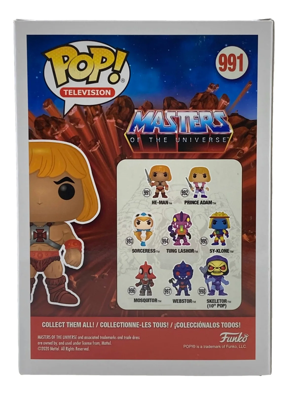 Dolph Lundgren — Dolph Lundgren Signed He-Man Funko Pop #991 JSA ITP, image 3