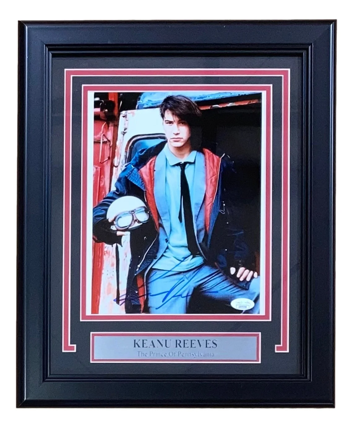 Keanu Reeves — Keanu Reeves Signed Framed 8x10 The Prince Of Pennsylvania Photo BAS