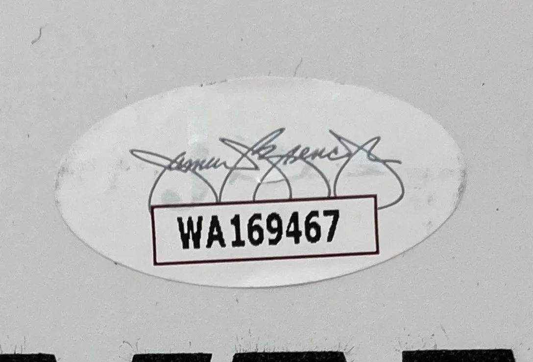 Joe Elliott — Joe Elliott Phil Collen Def Leppard Signed 13" Flt White Evans Drum Head JSA ITP, изображение 2