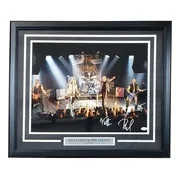 Joe Elliott — Joe Elliott Phil Collen Signed Framed 16x20 Def Leppard Band Photo JSA ITP, image 4