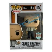 Creed Bratton — Creed Bratton Signed In Blue The Office Funko Pop #1104 JSA ITP, image 5