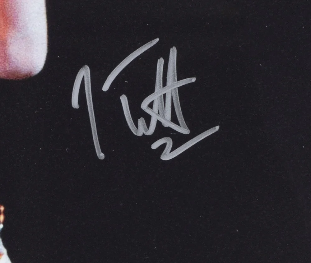 Joe Elliott — Joe Elliott Signed Framed 11x14 Def Leppard Performance Photo JSA ITP, image 2