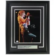Joe Elliott — Joe Elliott Signed Framed 11x14 Def Leppard Performance Photo JSA ITP, image 5