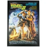 Michael J. Fox — Michael J. Fox Signed Framed Back To The Future 3 32x46 Movie Poster Insc BAS, image 5