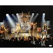 Joe Elliott — Joe Elliott Phil Collen Signed 16x20 Def Leppard Band Photo 2 JSA ITP, image 4