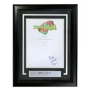 Billy West — Billy West Signed Framed Space Jam Script Cover Bugs Inscribed JSA, изображение 5