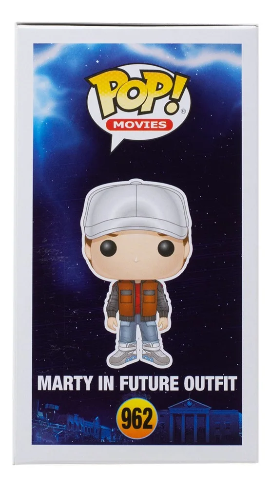 Michael J. Fox — Michael J. Fox Signed Back To The Future Funko Pop #962 BAS, image 3