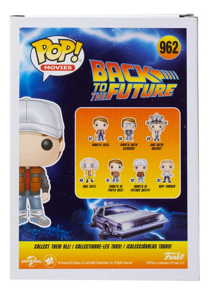 Michael J. Fox — Michael J. Fox Signed Back To The Future Funko Pop #962 BAS, image 4