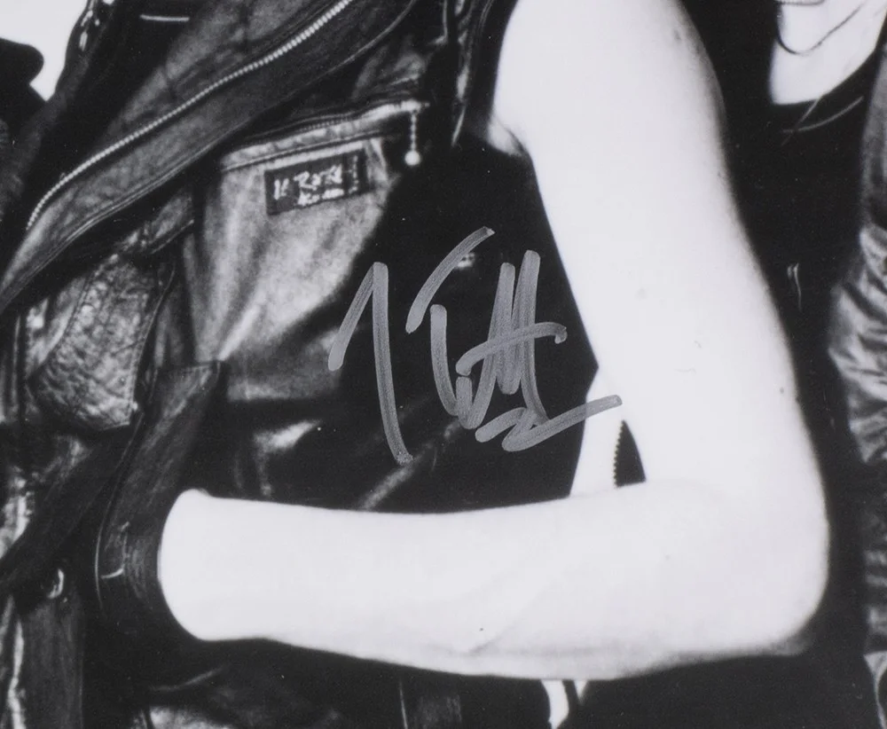 Joe Elliott — Joe Elliott Signed Framed 11x14 Def Leppard Black And White Photo JSA ITP, изображение 2