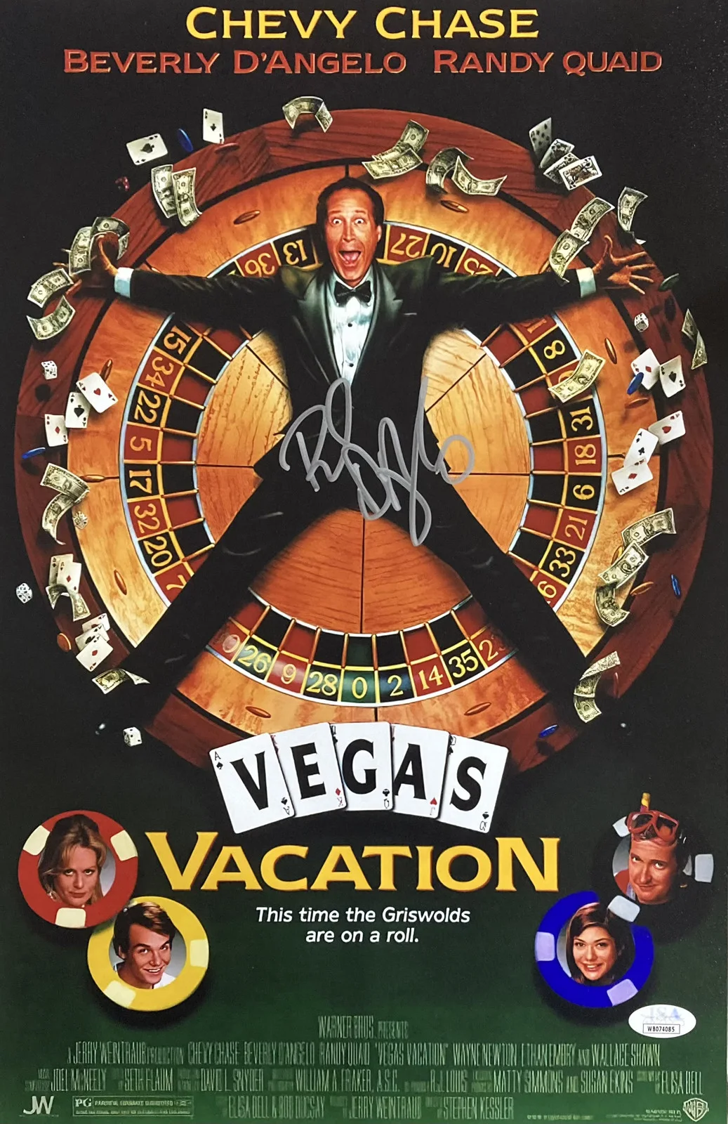 Beverly D'Angelo — Beverly D'Angelo Signed 11x17 National Lampoon's Vegas Vacation Photo JSA ITP, image 5