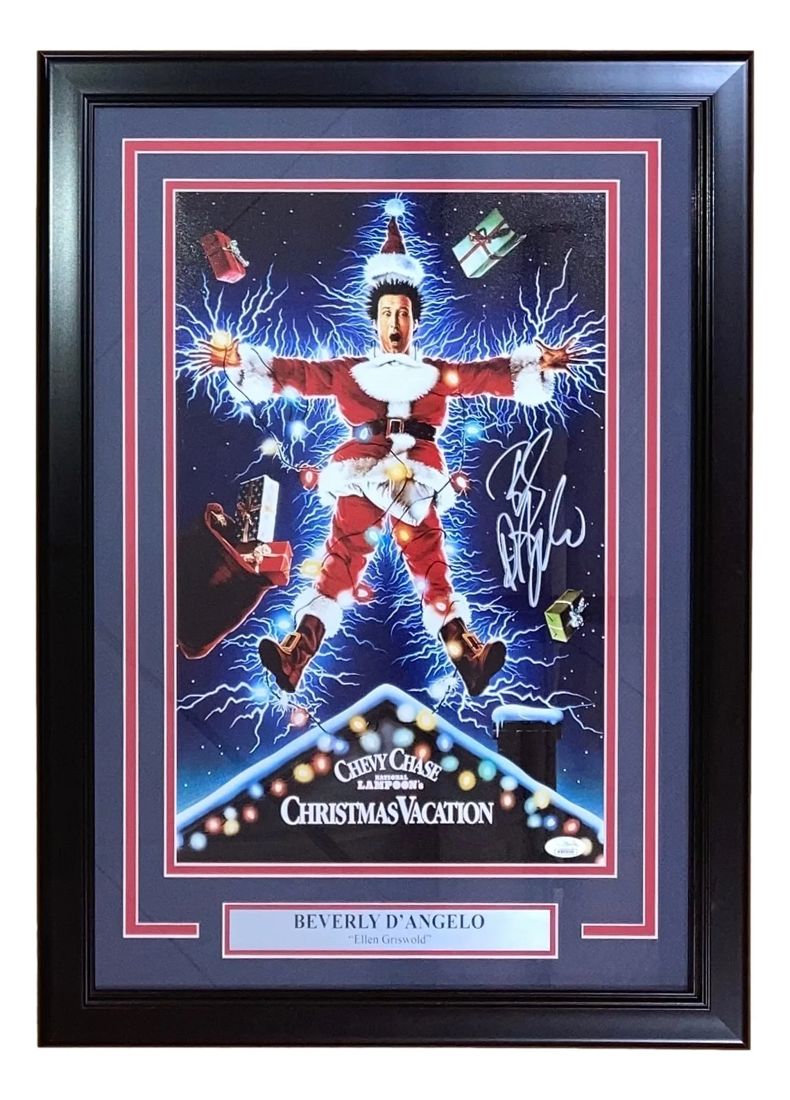 Beverly D'Angelo — Beverly D'Angelo Signed Framed 11x17 Lampoon's Christmas Vacation Photo JSA