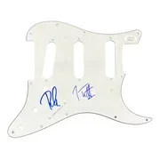 Joe Elliott — Joe Elliott Phil Collen Def Leppard Signed White Guitar Pick Guard JSA ITP, image 5