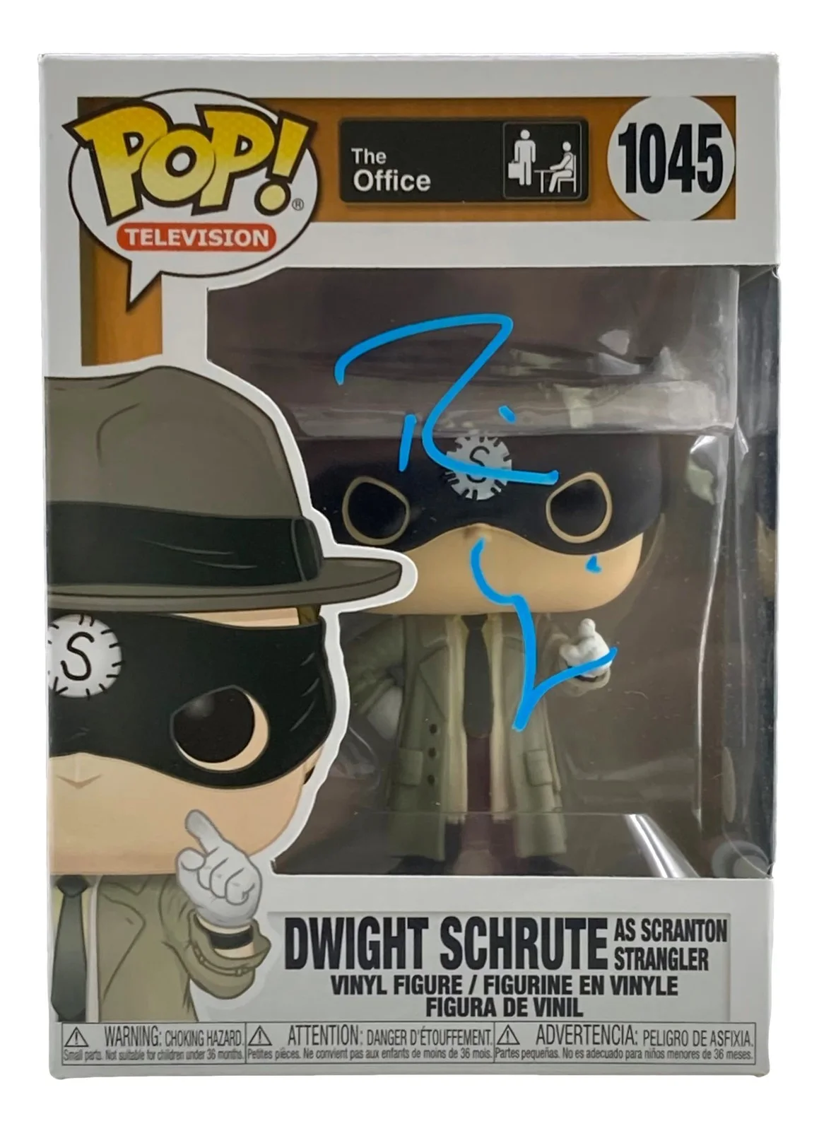 Rainn Wilson — Rainn Wilson Signed The Office Dwight Schrute Funko Pop #1045 JSA ITP
