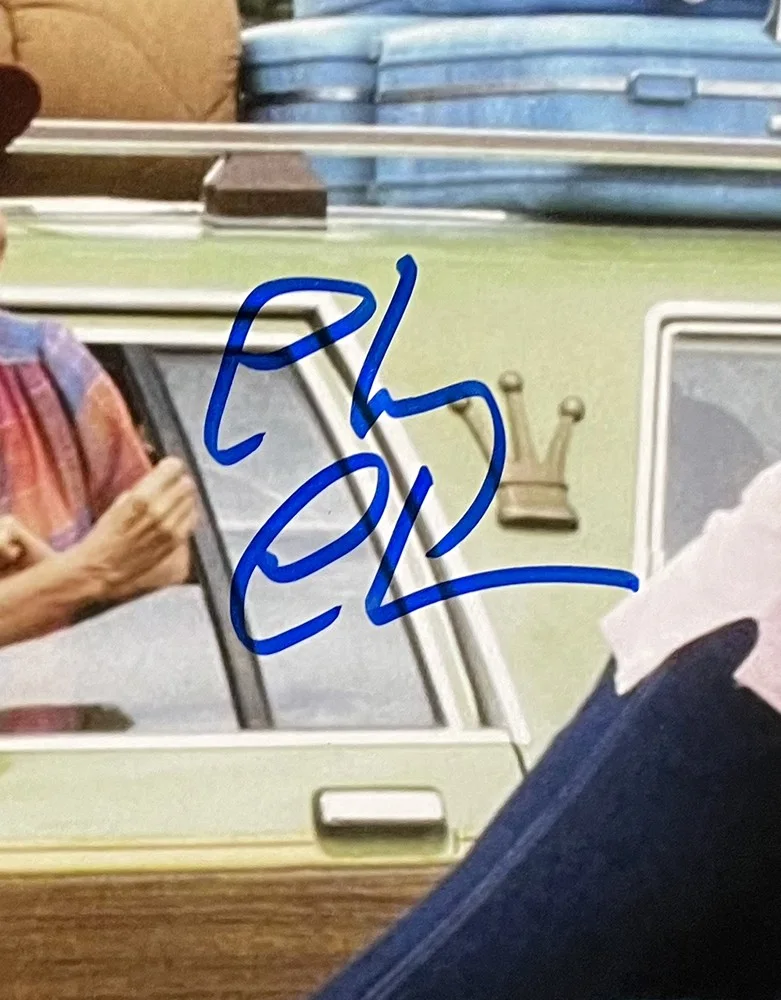 Chevy Chase — Chevy Chase Beverly D'Angelo Signed 12x20 National Lampoons Vacation Photo JSA, изображение 3