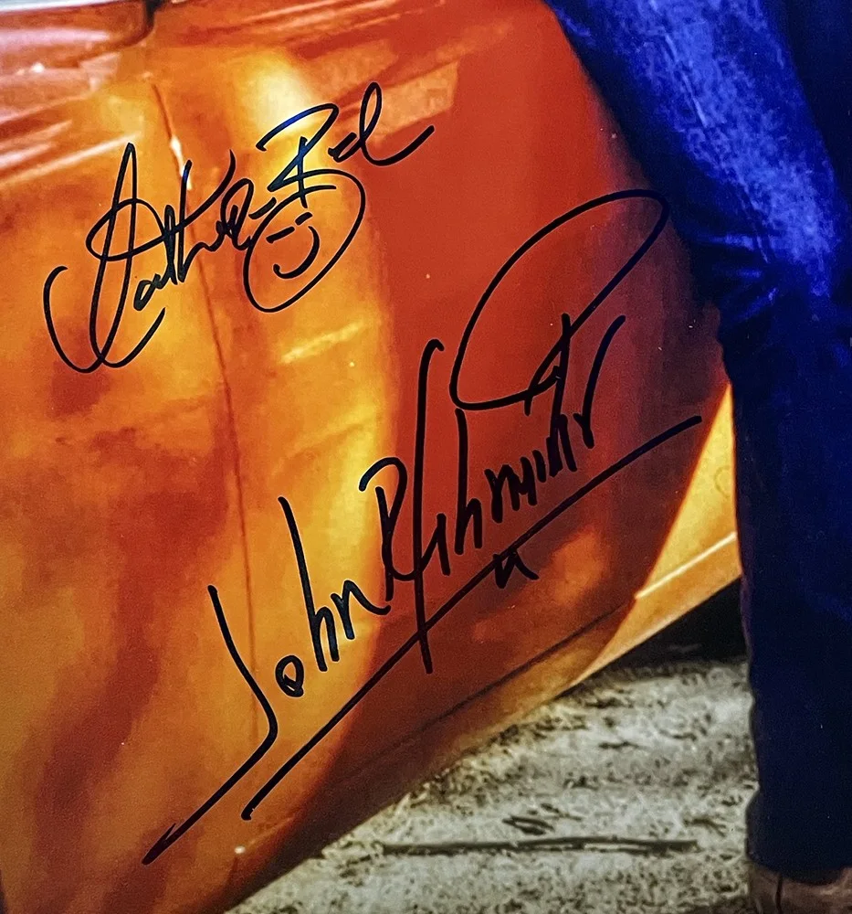 Catherine Bach — John Schneider Tom Wopat Catherine Bach Signed 16x20 Dukes of Hazzard Photo JSA, изображение 2