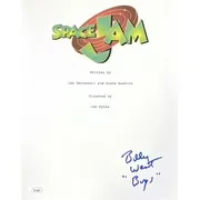 Billy West — Billy West Signed Space Jam Script Cover Bugs Inscribed JSA, image 4
